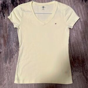 Tommy soft lemon t shirt, size M